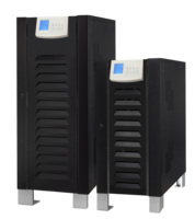 Onduleur en ligne basse fréquence 10/15/20/30/40 KVA 8/12/16/24/32 KW monophasé/triphasé, type tour, 6 pulsations, 220 V CC, 16-20 cellules de batterie