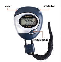 Chronomètre numérique portable XL-5853 avec grand écran LCD, affichage de la date et de l'heure, chronomètre électronique sportif pour entraîneurs, arbitres et fitness