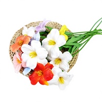 Tulipes artificielles DREA, arrangement floral artificiel, décoration de mariage, célébrations, décorations florales