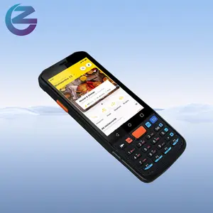 ZCS Z82 impermeável IP65 polegadas telefone robusto 2D QR Barcode Scanner 13MP câmera 4GB 32GB Smartphone Pda Rugged Android