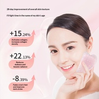 Alat Pijat Wajah Rose Quartz Gua Sha Board Terlaris Lintas Negara, Perangkat Perawatan Kesehatan Khusus, Langsung dari Pabrik