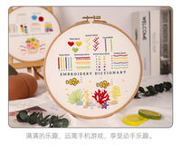Offres Spéciales Nouveaux produits Kit de point de croix bricolage personnalisé Kits de broderie