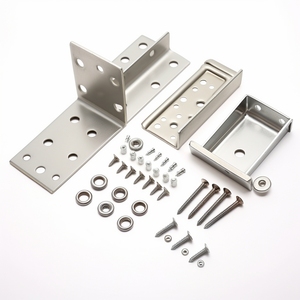 Kit d'assemblage de quincaillerie de support de montage en acier inoxydable, fabrication sur mesure de tôlerie de précision OEM - Product Image 1