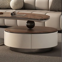 Palette de meubles de salon moderne nordique table basse en bois de luxe design table centrale