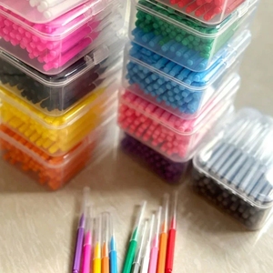 Gói tùy chỉnh i-loại đẩy kéo bàn chải kẽ răng 0.6-1.5mm làm sạch giữa răng chăm sóc răng miệng chỉnh hình răng tôi hình dạng xỉa răng - Product Image 5