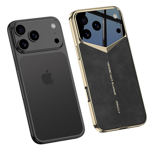 Funda Ultrafina para iPhone 16/17 Pro Max, de PC y Cuero, Resistente a Impactos y Agua, con Diseño de Cuero Esmerilado para Apple 17 Pro - Product Image 3