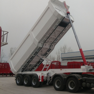 Système de freinage double ligne de haute qualité pour le transport de sable, de pierre et de charbon, système de freinage double ligne, 3 essieux, remorque à benne basculante - Product Image 1