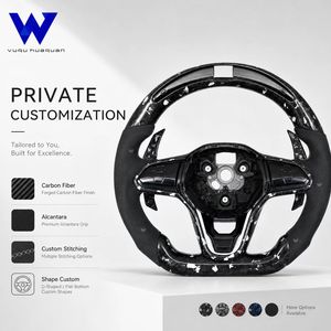 Proveedor Directo, Volante de Fibra de Carbono Forjado Multifuncional de Alta Calidad, Apto para BORA, CADDY, GOL, GOLFGTI, <span class=keywords><strong>GOLFGTD</strong></span> - Product Image 3