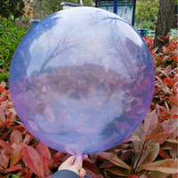 Ballons à bulles BoBo en PVC de 18 pouces et 24 pouces, de couleur rouge, bleu, vert, rose, pour les décorations de mariage et de fêtes