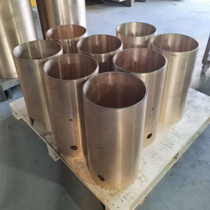 C94000 piezas de proceso de aceite de buje de cojinete de manga de bronce de ingeniería marina con fundición de cobre - Product Image 4