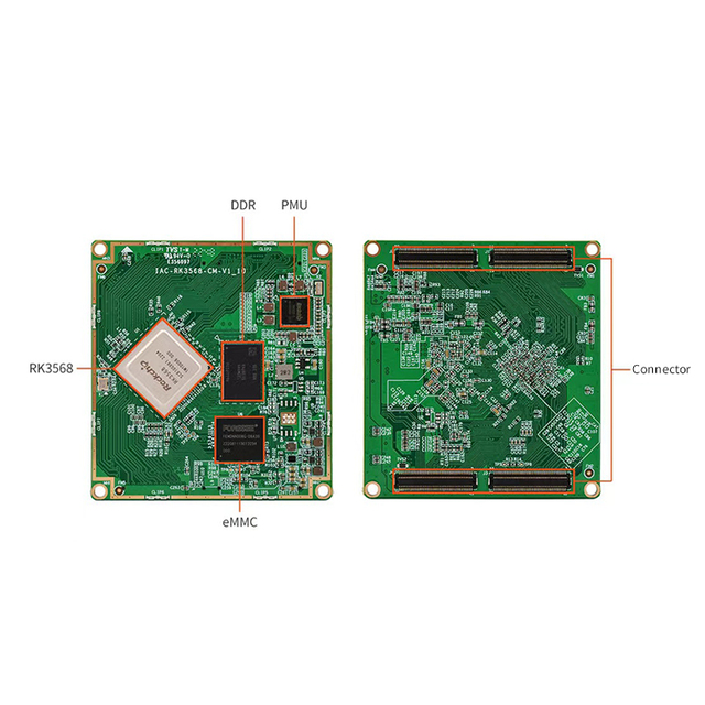 Rockchip RK3568 Development Board DDR Memory AI Intelligent  Debian Linux Android Motherboard New Condition