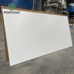 <span class=keywords><strong>Tablero</strong></span> de MDF de melamina laminada blanca titanio 12mm 15mm 18mm - Product Image 4