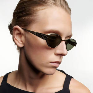 यूरोपीय अमेरिकी फैशन नए हाई-एंड Uv400 अंडाकार धूप चश्मा मॉडल 5008 इंटरनेट लोकप्रिय ट्रेंडी स्ट्रीट शूटिंग पूर्ण फ्रेम - Product Image 2