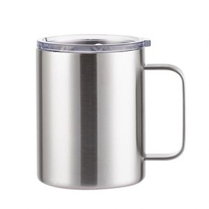 12Oz 14Oz Insulated <b>Double</b> <b>Wall</b> Stainless Steel Camping Tumbler Travel Coffee Cup <b>Mug</b> - Product Image 4