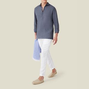 Venta al por mayor de lino algodón guayabera cubana camisa <span class=keywords><strong>para</strong></span> hombre <span class=keywords><strong>Para</strong></span> Mujer <span class=keywords><strong>guayaberas</strong></span> con cubano mexicano <span class=keywords><strong>para</strong></span> hombre Camisas de <span class=keywords><strong>manga</strong></span> <span class=keywords><strong>larga</strong></span> - Product Image 2