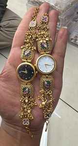 Montres de haute qualité, ensembles premium, montres pour filles, plaquées or, pour femmes, ensemble premium - Product Image 5