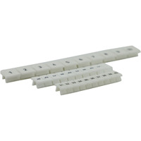 Connecteurs de Bornes Étiquetées ZB6 à Connexion par Poussée, Contacts Plastiques 1-5 AWG pour Contrôle Électrique Industriel