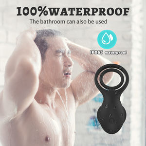 Ylove Anello per Pene in Silicone Morbido con 10 Modalità di Vibrazione per Masturbazione Maschile e Ritardo dell'Eiaculazione, Giocattolo Sessuale per Coppie - Product Image 3