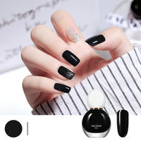Vernis à ongles bouteille ronde laque longue durée imperméable vernis à ongles colle marque privée vernis à ongles professionnels portables