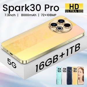 Spark 30 Pro + Chế Độ 16GB + 1TB 7.3-Inch Chất Lượng Cao Siêu Độ Bền Điện Thoại Di Động <span class=keywords><strong>Dual</strong></span> <span class=keywords><strong>Sim</strong></span> Thẻ Android 13 Điện Thoại Thông Minh - Product Image 6
