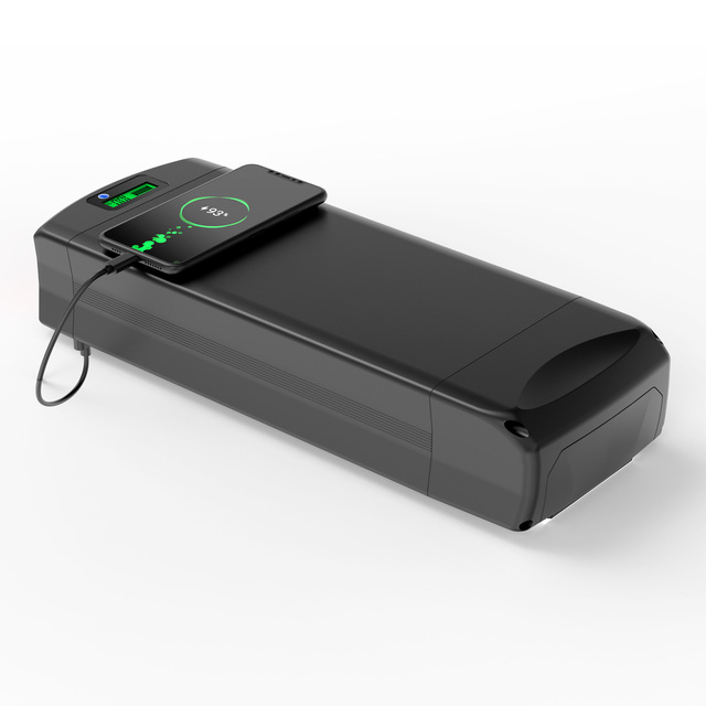 U010 Rear Rack Ebike Battery 60V 72V 20Ah 25Ah Electric Bike Battery Lithium Ion Battery with 3A Charger for 2000W 3000W Motor