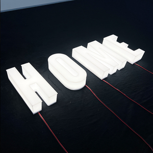 <span class=keywords><strong>Letras</strong></span> <span class=keywords><strong>Luminosas</strong></span> Acrílicas Blancas Leche para Publicidad de Marca, Personalización de Logotipos - Product Image 1
