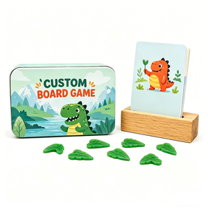 Custom Logo Eco-Friendly Recyclable Paper Board Game Professional Printing <b>Card</b> Game with Standard Packaging <b>Card</b> Manufactured - Product Image 1