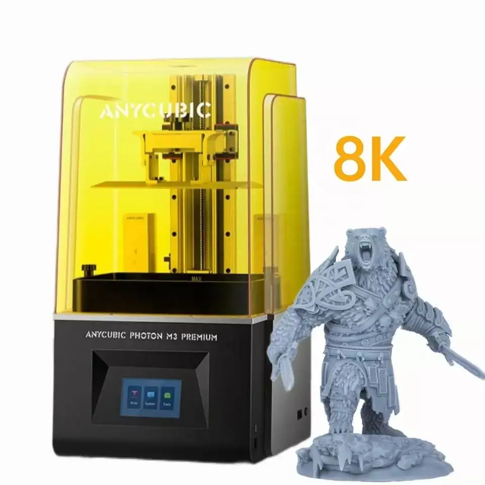 ANYCUBIC 8kLcd高精度フォトンM3プレミアムSlaSlsLcd樹脂8kモノ