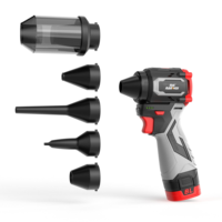 Souffleur de neige et de feuilles portable sans fil rechargeable, léger, super puissant, aspiration puissante, 36000 tr/min