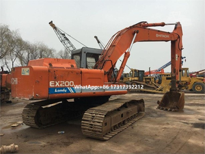 รถขุดตีนตะขาบฮิตาชิ Zaxis 200 คุณภาพสูง ขนาด 20 ตัน ฮิตาชิ ZX200 รถขุดตีนตะขาบมือสองสำหรับขาย - Product Image 6