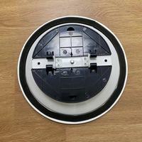 VENTECH RCD-VC - Grilles d'aération rondes en aluminium blanc - Type conique en option