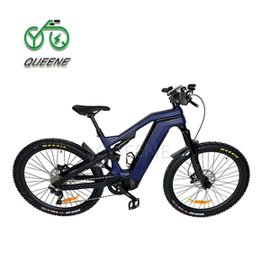 Bicicleta Eléctrica Queene de Fibra de Carbono, 750w, Tracción Media, Todoterreno - Product Image 1