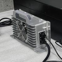 Chargeur rapide entièrement étanche 60Vdc pour batteries au plomb-acide et lithium-ion (NMC, NCA) de trottinettes, compatible 60Vdc 16S 17S 71.4V 67.2V 60V 15A 18A 20A