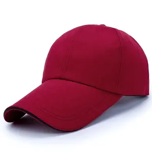 Topi bisbol katun Oxford OEM, topi olahraga bisbol dengan Logo bordir kustom bahan berkualitas tinggi