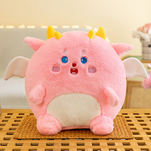 Peluche de dessin animé mignonne Dun Dun <span class=keywords><strong>Dragon</strong></span>, super douce, pour filles, compagnon de lit et adorable petit monstre pour le sommeil - Product Image 5