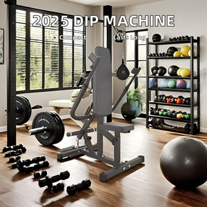 Machine à tremper assise chargeable sur plaque, machine à tremper les triceps avec barre de câble pour l'entraînement de la poitrine <span class=keywords><strong>des</strong></span> biceps Triceps <span class=keywords><strong>Pres</strong></span> - Product Image 5