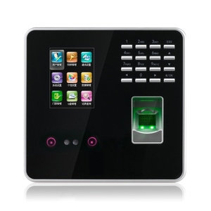 Reloj de tiempo biométrico Red de reconocimiento facial y de huellas dactilares TCP/IP USB Máquina de asistencia de tiempo para empleados - Product Image 2