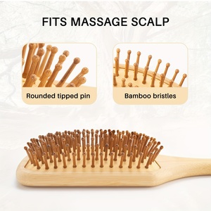 Campione gratuito Shampoo massaggiatore cuoio capelluto districante pettine <span class=keywords><strong>in</strong></span> <span class=keywords><strong>legno</strong></span> spazzole professionali <span class=keywords><strong>per</strong></span> <span class=keywords><strong>capelli</strong></span> di bambù <span class=keywords><strong>spazzola</strong></span> <span class=keywords><strong>per</strong></span> <span class=keywords><strong>capelli</strong></span> - Product Image 4