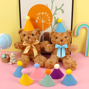 Mini chapeau de fête en forme de cône, petit bonnet d'anniversaire, petite coiffe en <span class=keywords><strong>papier</strong></span>, décoration festive pour enfants, fournitures de fête - Product Image 5