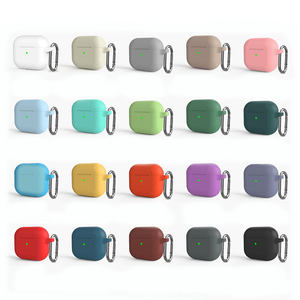 Étui <span class=keywords><strong>Airpods</strong></span> 3 en TPU souple, couleur bonbon, boîtier métallique, 2021 Silicone, avec boîte - Product Image 3