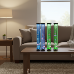 Lámpara de tubo de burbujas de 16 colores y 2,67 pies, Bombilla de iluminación sensorial para acuario para aliviar el estrés y calmar - Product Image 2