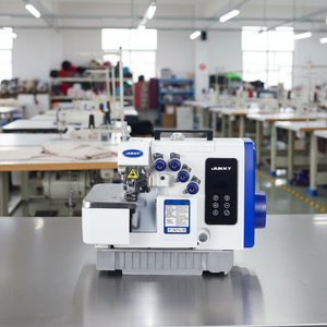 JK747DX Domestic Industrial High-Speed Direct Drive Overlock Sewing Machine for Light or Medium-thickness Material with <b>Led</b> logo - Product Image 1