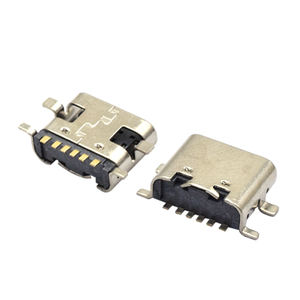 メス充電コネクタ3.0A 5.0V 6ピンSMTミニ<span class=keywords><strong>USB</strong></span>タイプc - Product Image 5