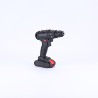 Perceuse à percussion rechargeable à batterie lithium, moteur à balais, mandrin auto-serrant, contrôle de vitesse progressif, réversible, 220V AC, pour bricolage domestique