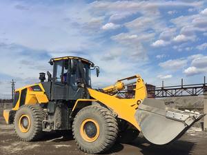 Cargadora de Ruedas 855H de 6 Toneladas, Nueva, Marca China de Alta Calidad, con Cucharón para <span class=keywords><strong>Roca</strong></span> y Neumáticos para Desierto, en Venta - Product Image 2