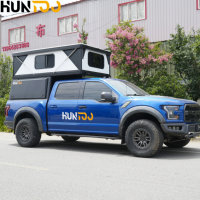 Huntoo Pop Top - Caja de Carga para Camioneta, Ligera, de Aluminio, Deslizable, para Camionetas Pickup