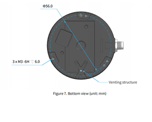 Hesai JT128 meccanico ToF Lidar sensore 128-canale 905nm modalità doppio ritorno-20 ~ 65 temperatura di funzionamento 82.3 Mbps tasso di dati 0-60m - Product Image 6