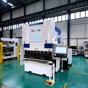 Sanxin điện <span class=keywords><strong>CNC</strong></span> Báo Chí nhỏ phanh 1.3M 1500mm tiêu chuẩn Châu Âu servo tấm kim loại thủy lực Máy uốn - Product Image 1