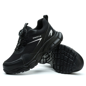 Low Price Wholesale High Quality <strong>Work</strong> <strong>Shoes</strong> Anti-Smash Anti-Puncture <strong>Comfortable</strong> Safety <strong>Shoes</strong> New Black Men Outdoor Sports <strong>Shoes</strong> - Product Image 1