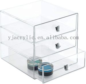 Chất Lượng Cao Trang Điểm Rõ Ràng Mỹ Phẩm Lưu Trữ Hộp Trang Điểm Chủ Đồ Trang Sức <span class=keywords><strong>Make</strong></span> <span class=keywords><strong>Up</strong></span> Tổ Chức Acrylic Trang Sức Hiển Thị Lưu Trữ Hộp - Product Image 2